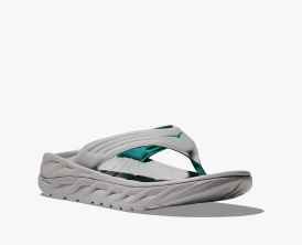 HOKA ORA recovery flip バニラ×ルナロック W7 HOKA Ora Recovery Flip Men's Lunar Rock/White – Holabird Sports