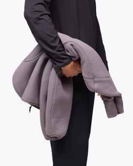 新品Tie.me doublezip pleated onepiece GRAY Women's VEGA Performance Tech Half Zip | PCNA