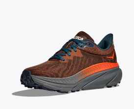 ☆HOKA☆ Men's Challenger ATR 7 Deep Blue Neon Yellow 113449 Challenger 7 Versatile Running Shoe | HOKA®