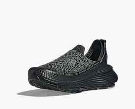 【一度だけ着用】HOKA RESTORE TC 27cm ブラック HOKA ONEONE RESTORE TC BLACK / BLACK （ホカ オネオネ