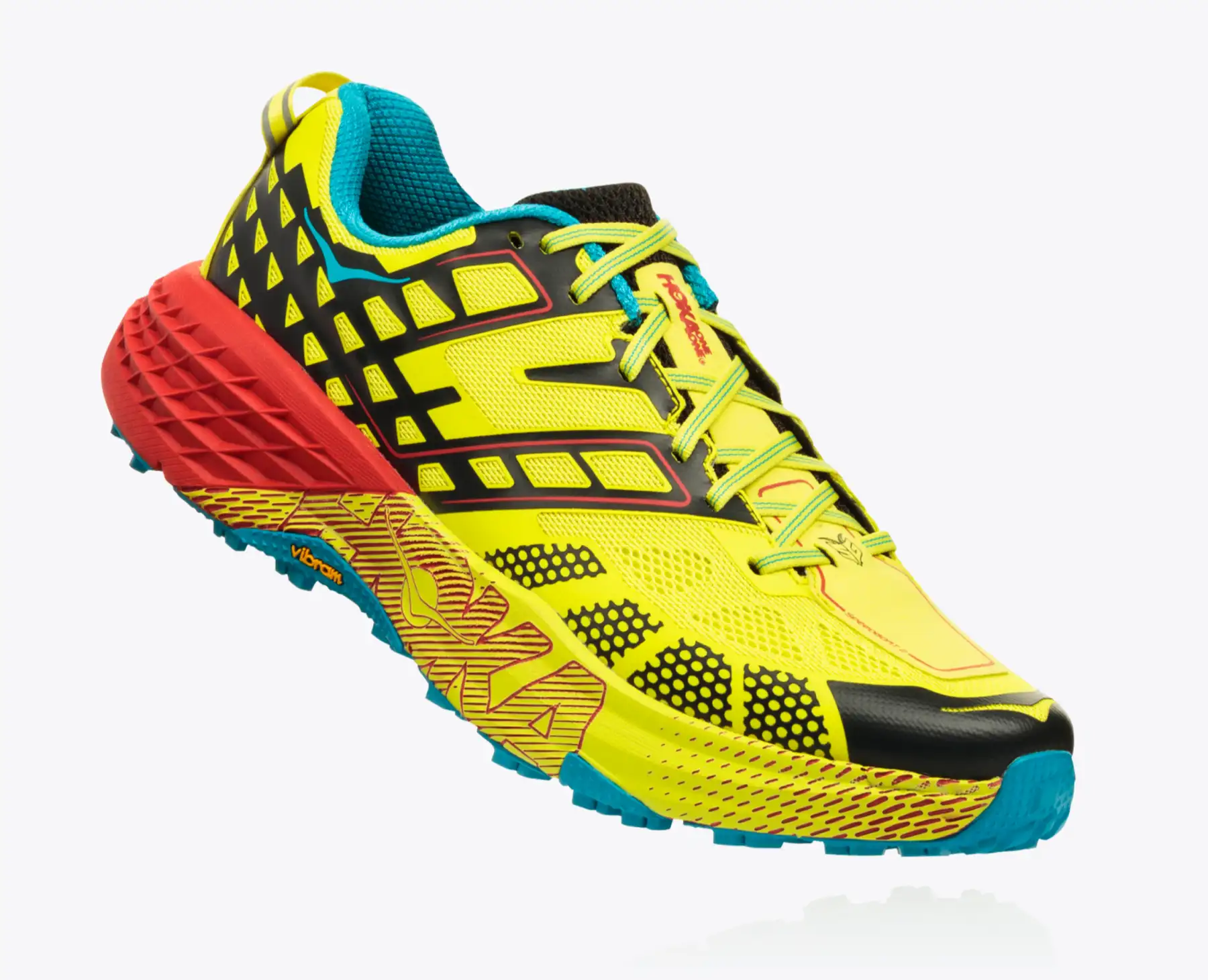 Hoka Speedgoat 2 Men\'s 11.5 Trail Running Hiking Shoes Sneakers Comfort Sports The return of a trail icon. The HOKA Speedgoat 2 makes its  main image 2