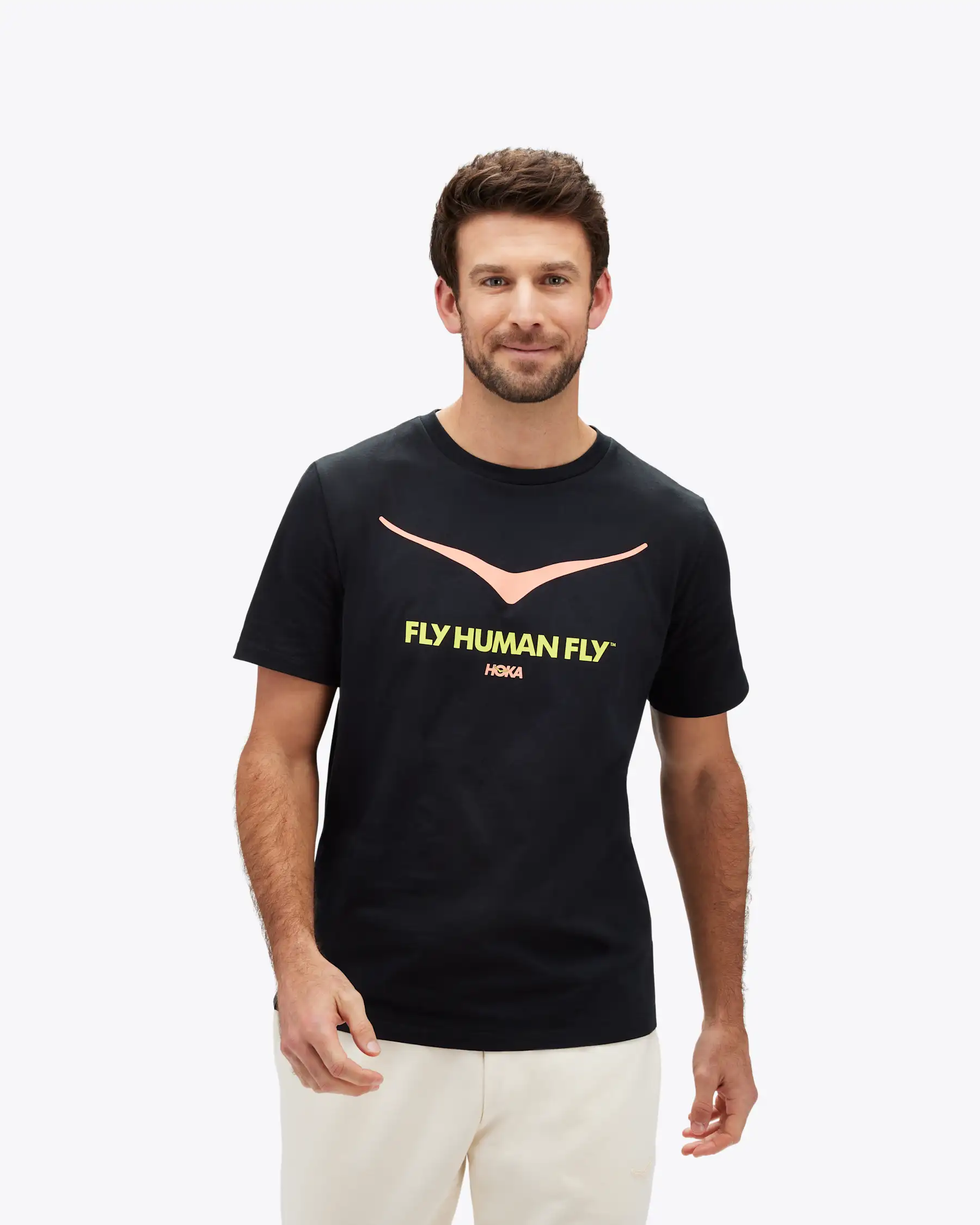 HOKA ONE ONE®(ホカ オネオネ™ ) JACQUARD TEE HOKA ONE ONE® HOKA Bird Logo Gpx SS Tee for Men | HOKA ONE ONE®