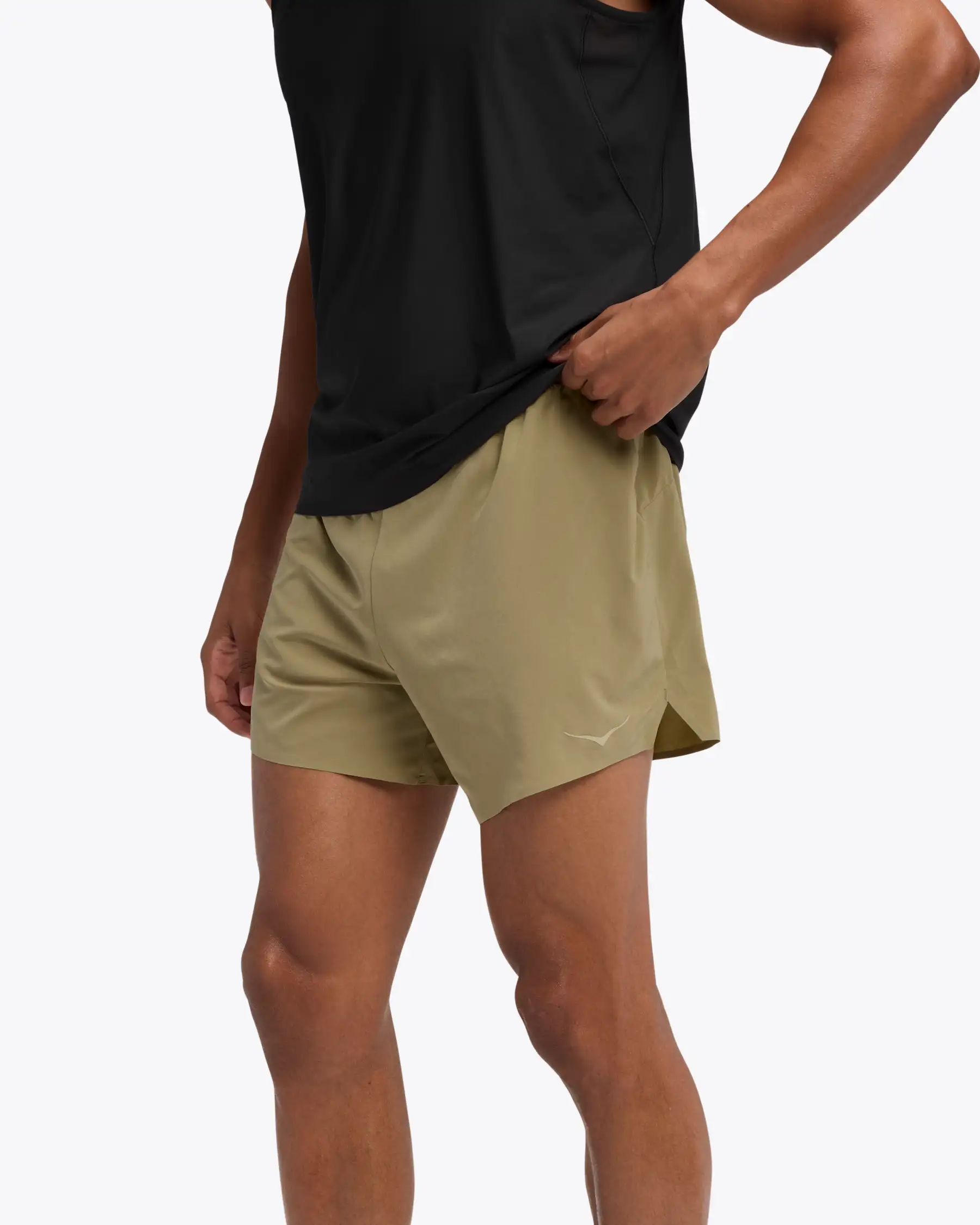HOKA M GLIDE 5 SHORT ブラック + Tシャツ HOKA Glide 5