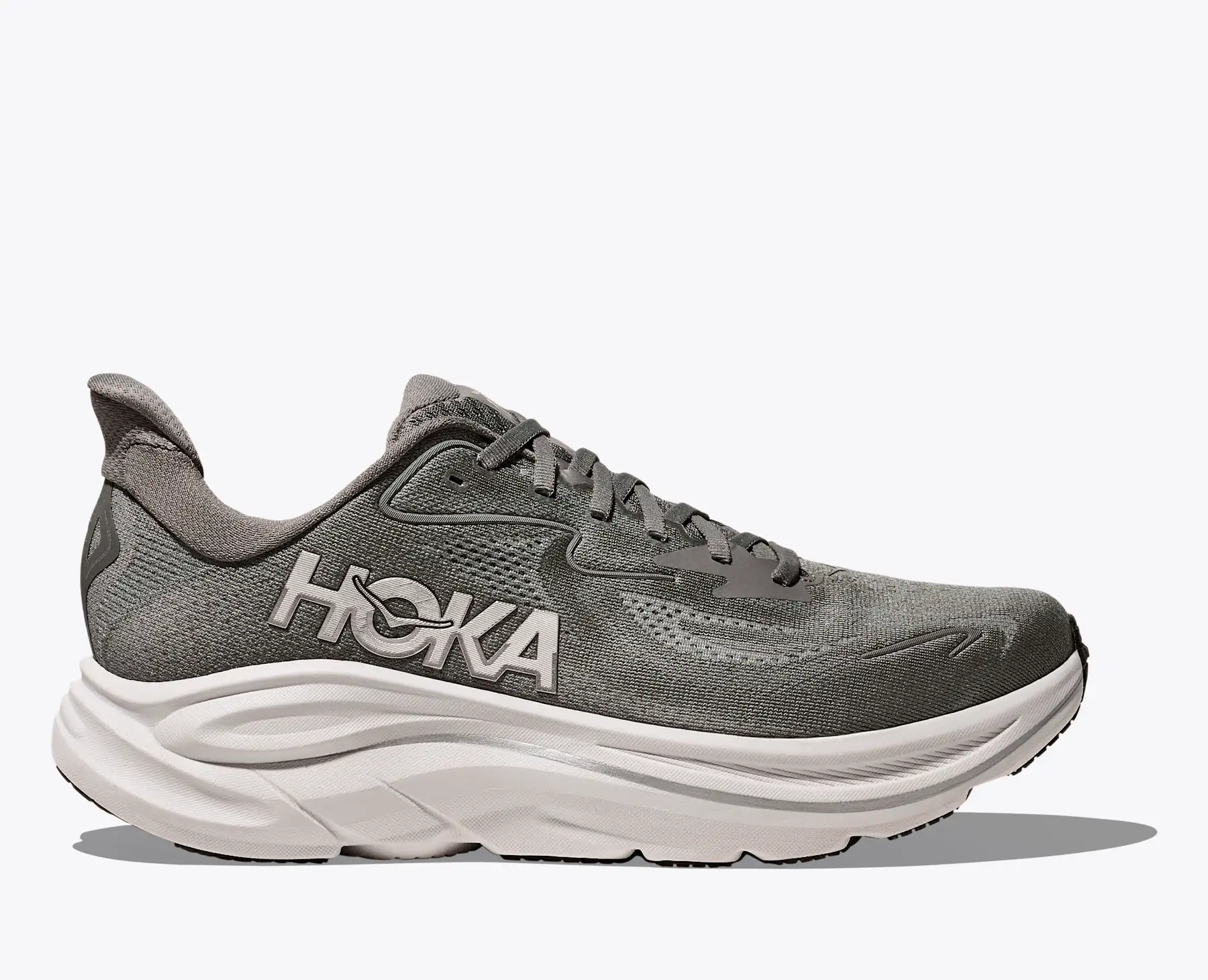 Hoka One One Bondi 6 Shoes Mens Size 10 Gray Running Comfort Walking Gym Sneaker 1113512-BDBBF_1.png?_s=RAABAB0 main image 3
