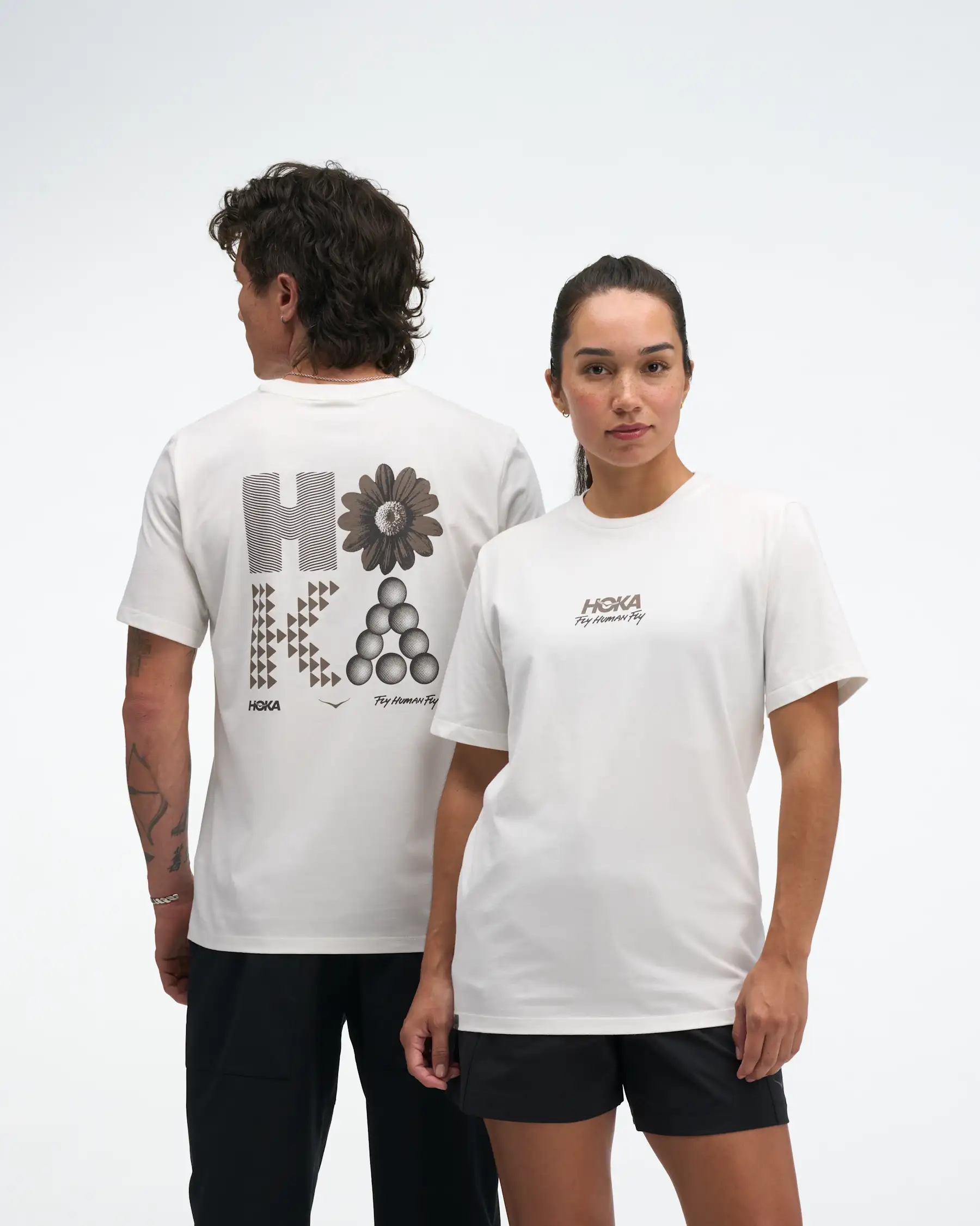 HOKA ONE ONE® Mosaic Logo CTN SS Tee for | HOKA ONE ONE®