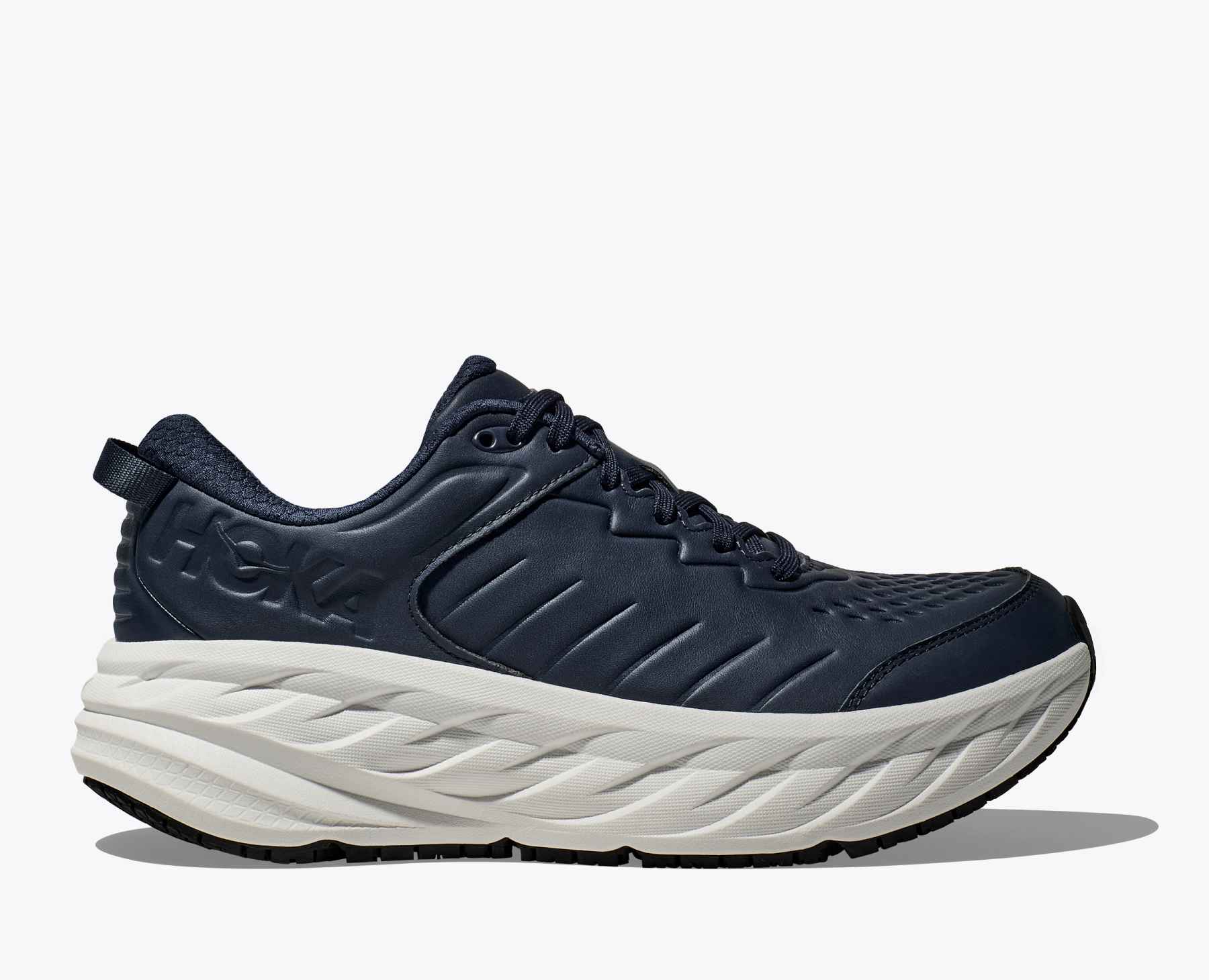 ☆HOKA☆ Men's Bondi SR Harbor Mist Luna Lock 1110520HMLR 11 HO1110520BBLC HOKA Bondi SR Men's Soft Toe Slip Resistant