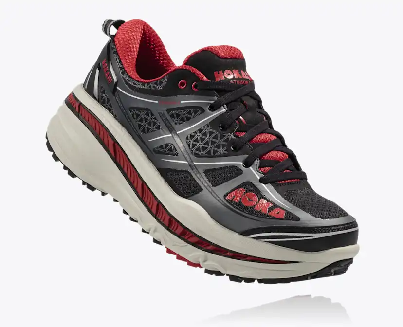 Hoka One One Stinson 3 ATR Mens Size 12.5 Trail Running Shoes Gray Orange Hoka One One | Shoes | Hoka One One Stinson 3 Atr Mens Size  main image 2