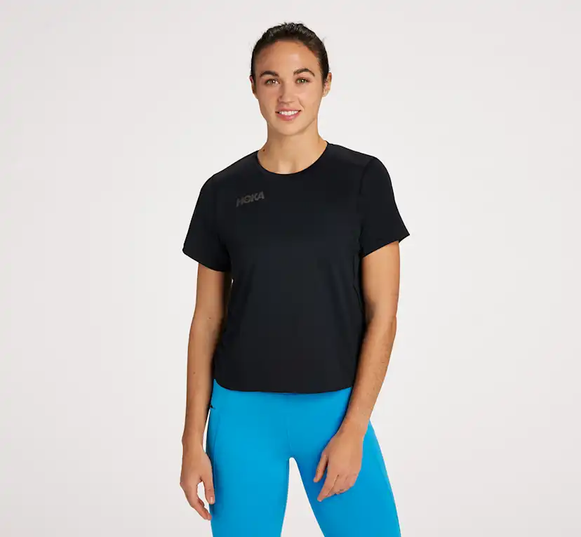 Женские топы Hoka Short Sleeve — фото 1