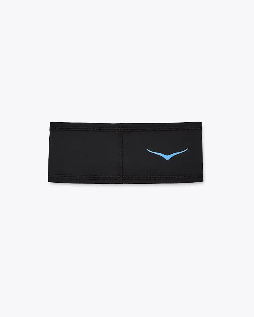 Мужские аксессуары для волос Hoka ColdSnap Fleece Headband, цвет: Чёрный — фото 3