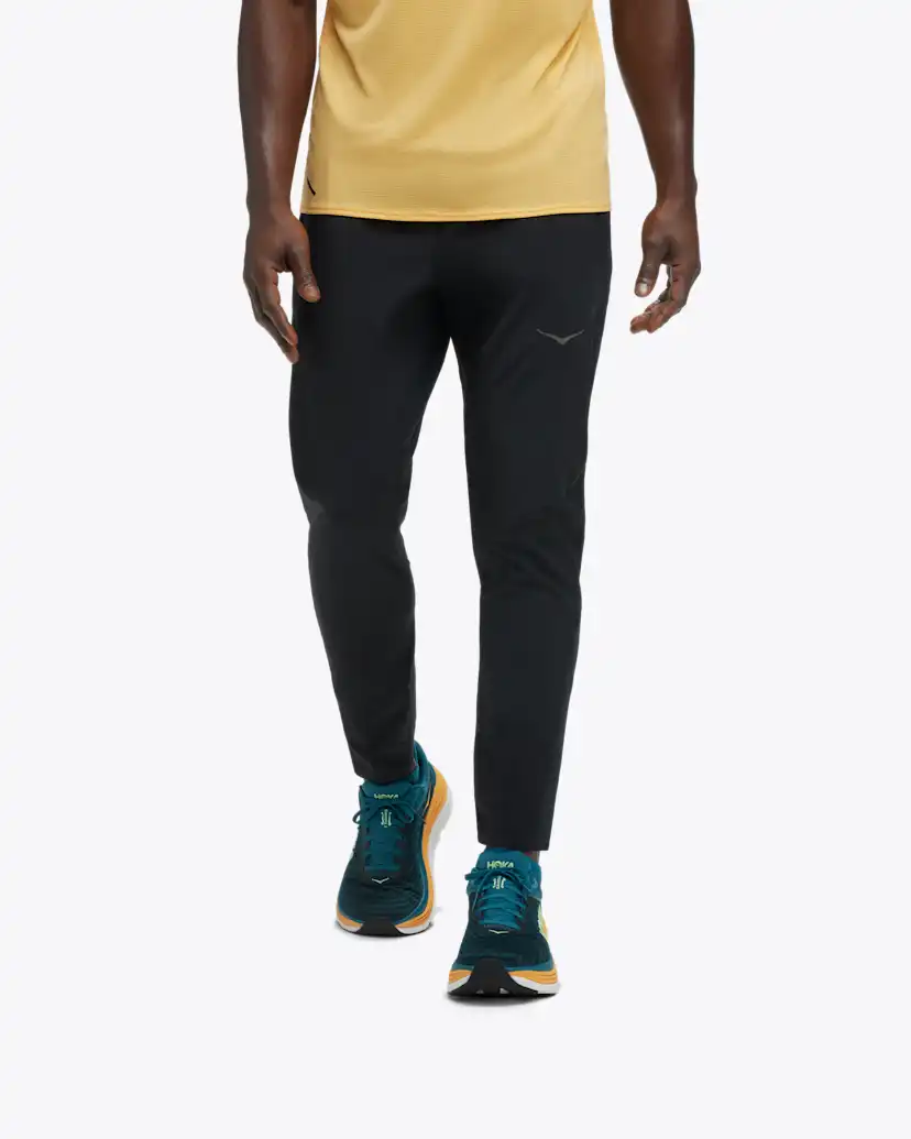 Мужские брюки Hoka Novafly Run Pant, цвет: Чёрный