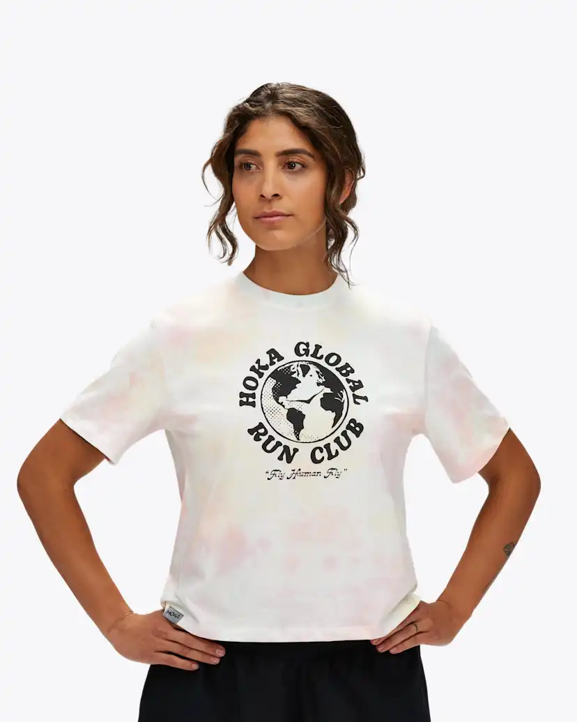 Женские футболки Hoka Graphic SS Tee