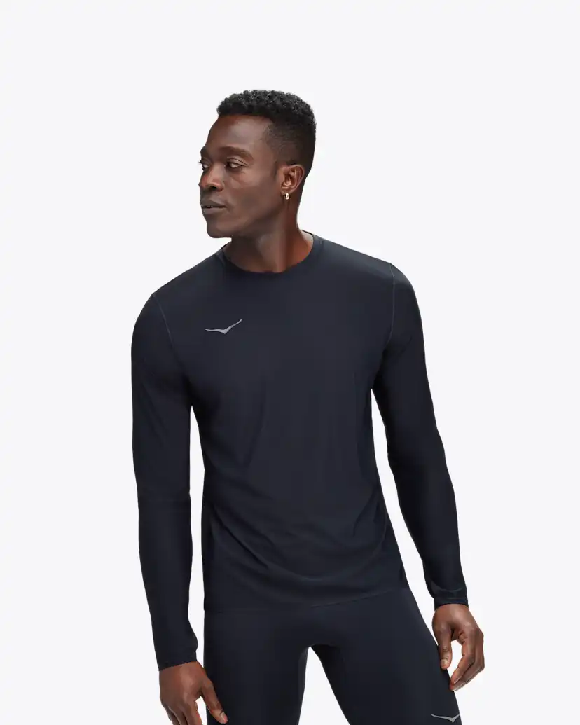 Мужские топы Hoka Airolite Run Long Sleeve