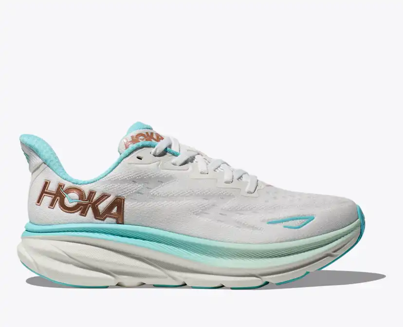 HOKA ホワイトCLIFTON10 23cm HOKA CLIFTON 10 WHITE / WHITE（ホカ クリフトン 10-ホワイト