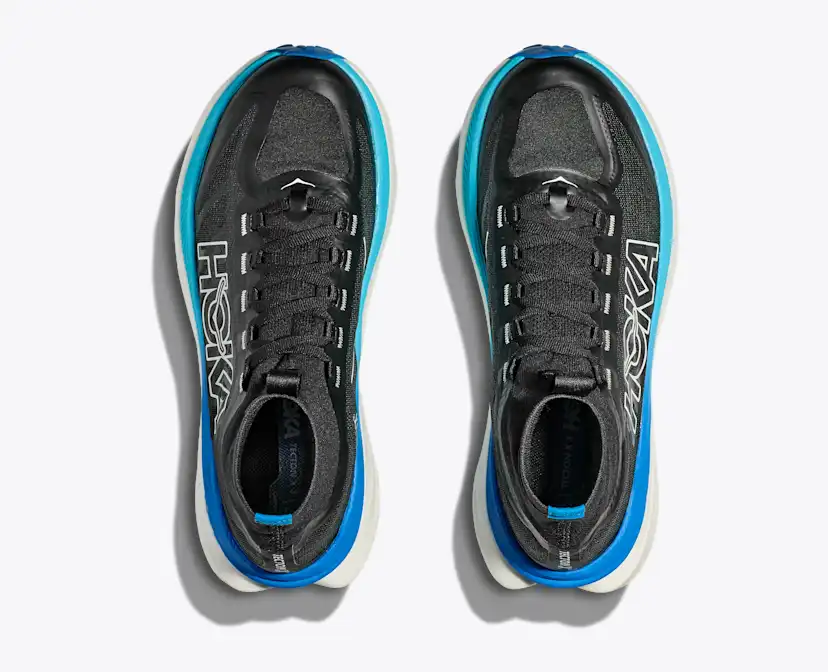 Женские кроссовки HOKA Tecton X 3, цвет: Чёрный / Синий — фото 2