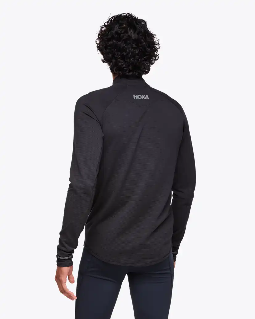Мужские топы Hoka BaseZip Long Sleeve — фото 2