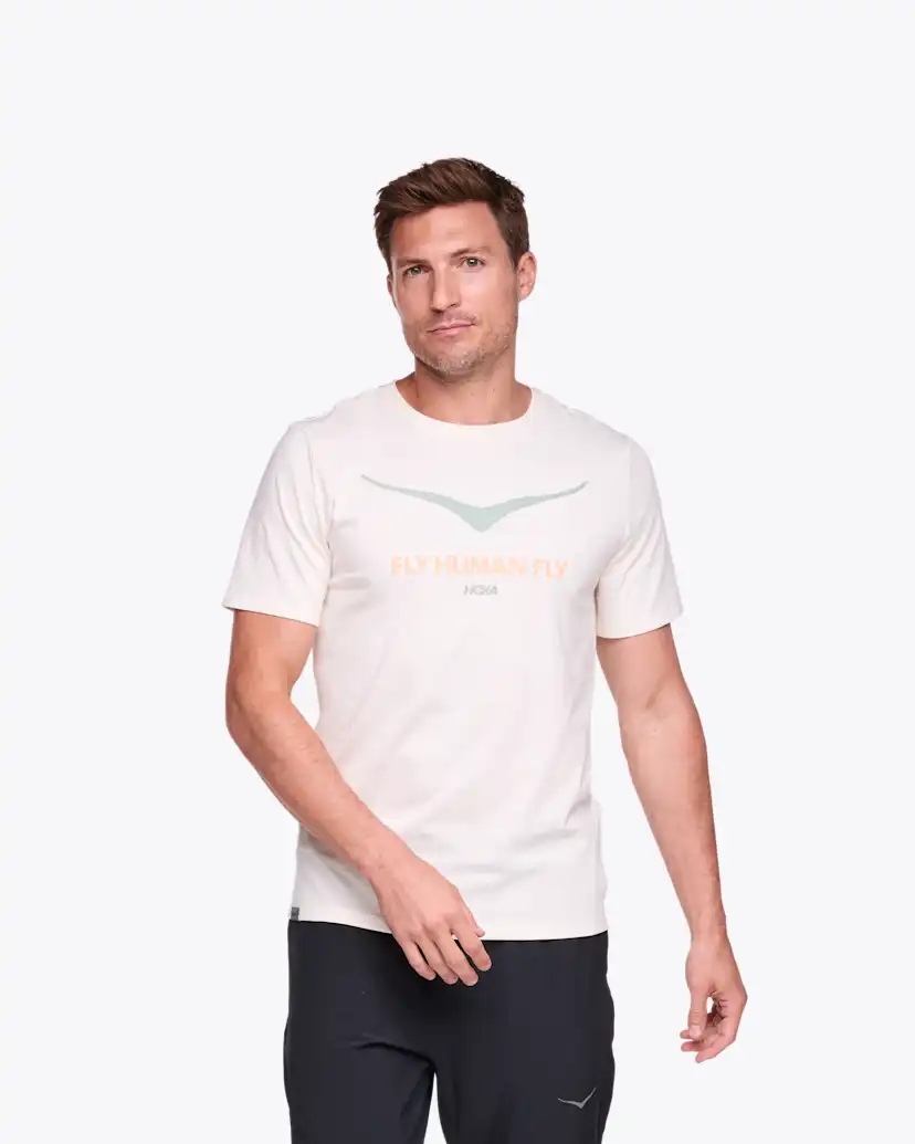 Мужские футболки Hoka Bird Logo Gpx SS Tee