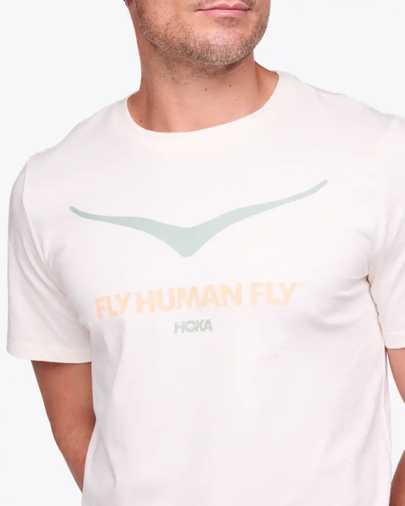 Мужские футболки Hoka Bird Logo Gpx SS Tee — фото 3