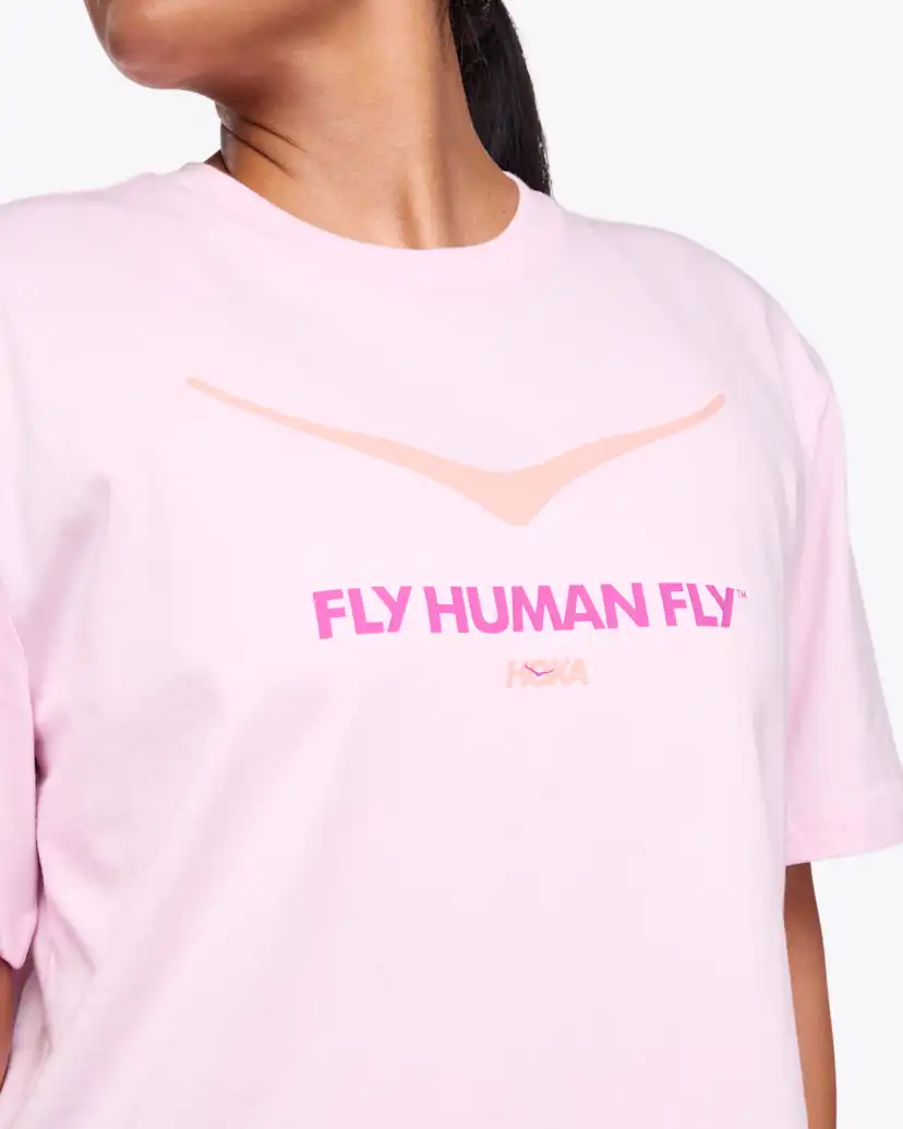 Женские футболки Hoka Bird Logo Gpx SS Tee — фото 3
