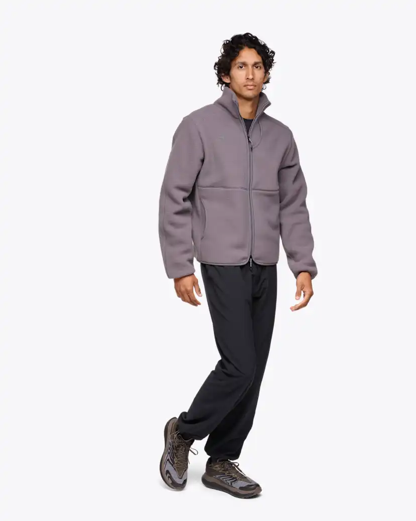 Мужская флисовая кофта Hoka Ridgetop Full Zip — фото 3