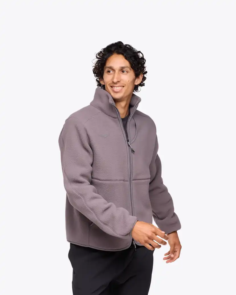 Мужская флисовая кофта Hoka Ridgetop Full Zip