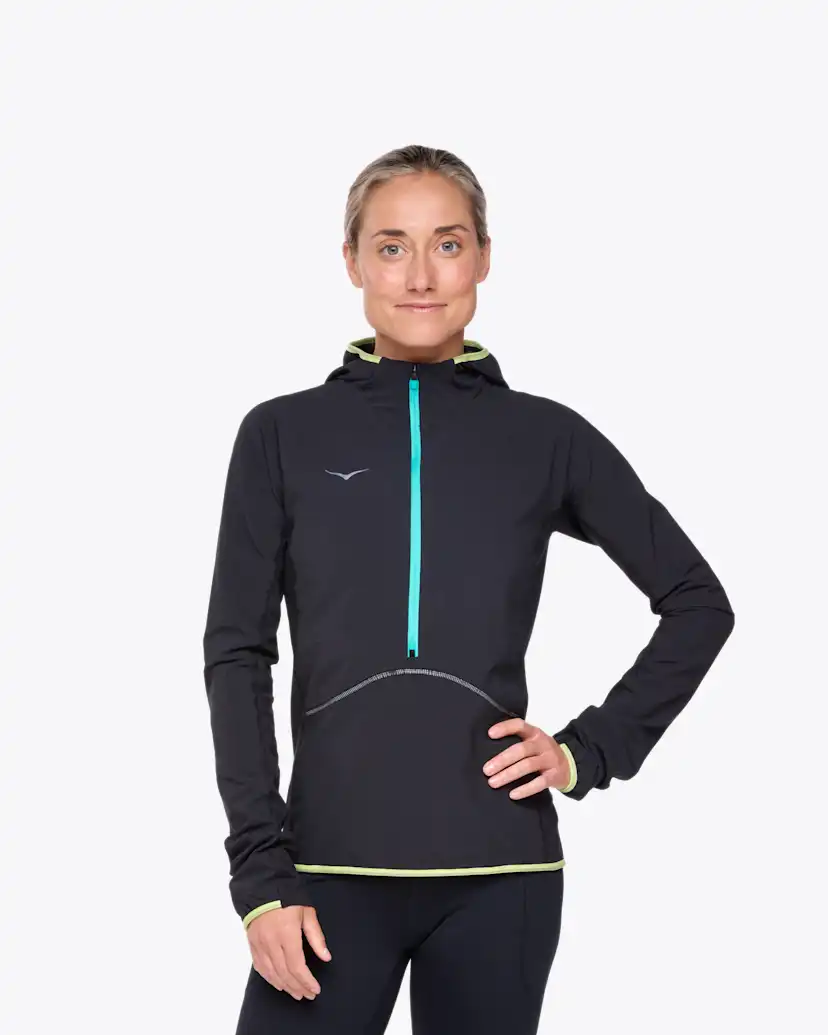 Женский свитшот на молнии Hoka SkyGlow Half-Zip