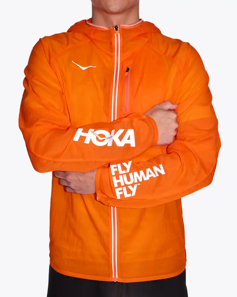 Мужские куртки Hoka Skyflow Jacket Viz — фото 4