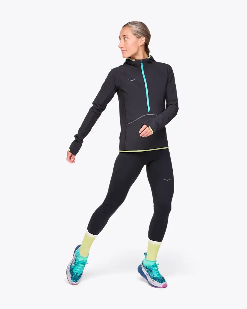 Женский свитшот на молнии Hoka SkyGlow Half-Zip — фото 3