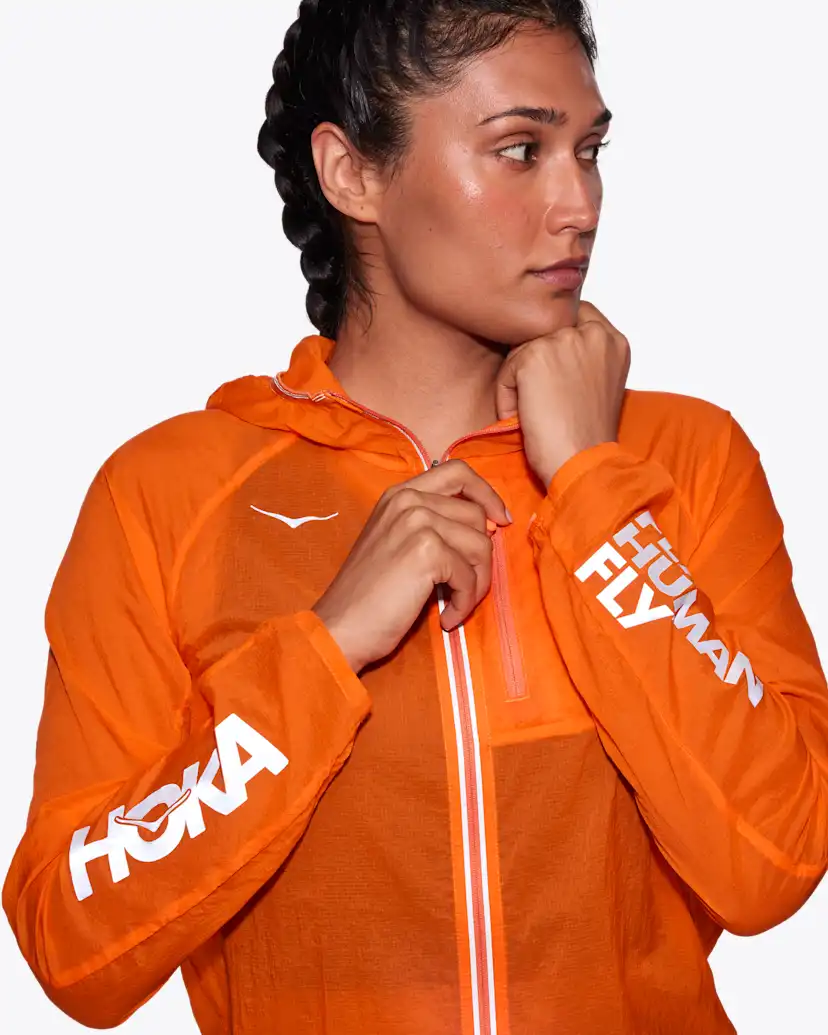 Женские куртки Hoka Skyflow Jacket Viz — фото 4