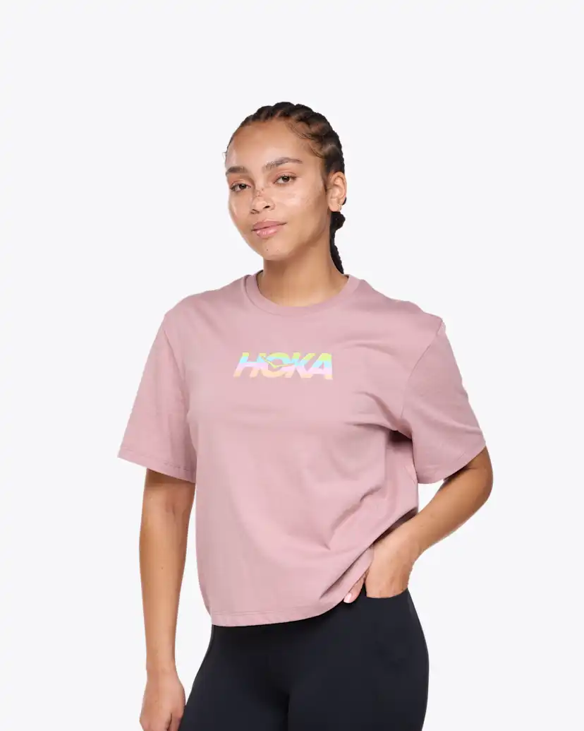 Женские футболки Hoka Sunrise Gpx SS Tee