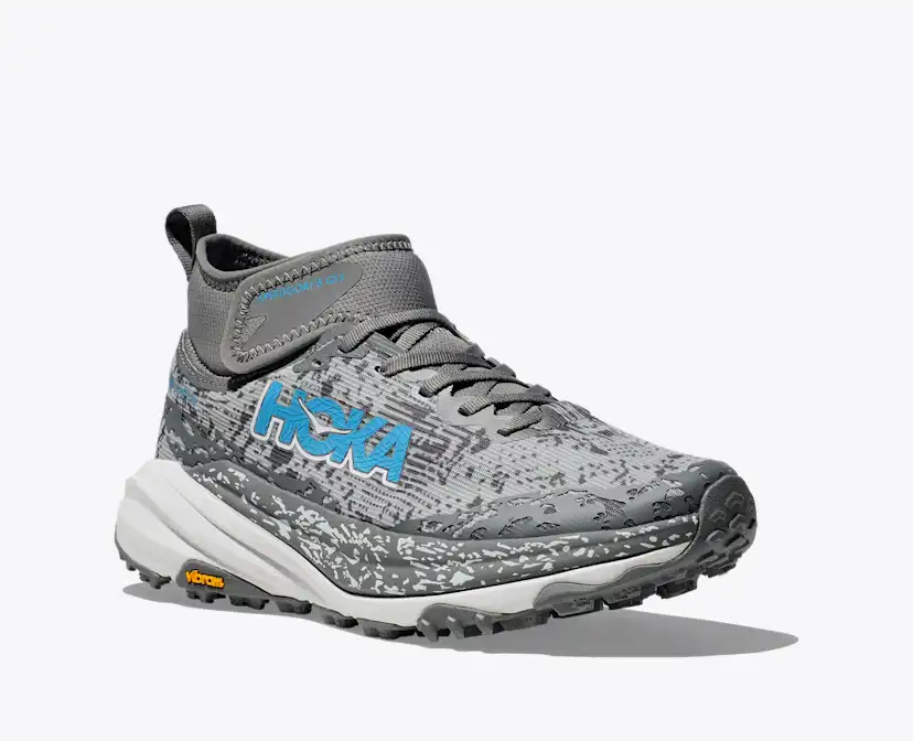 Женские кроссовки HOKA Speedgoat 6 Mid GTX, цвет: Серый — фото 6