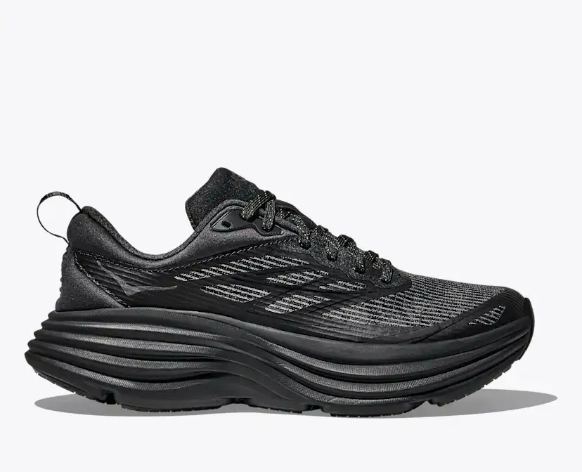 Мужские кроссовки Hoka Bondi 8 Caged Stealth/Tech