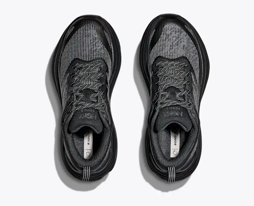Мужские кроссовки Hoka Bondi 8 Caged Stealth/Tech — фото 2