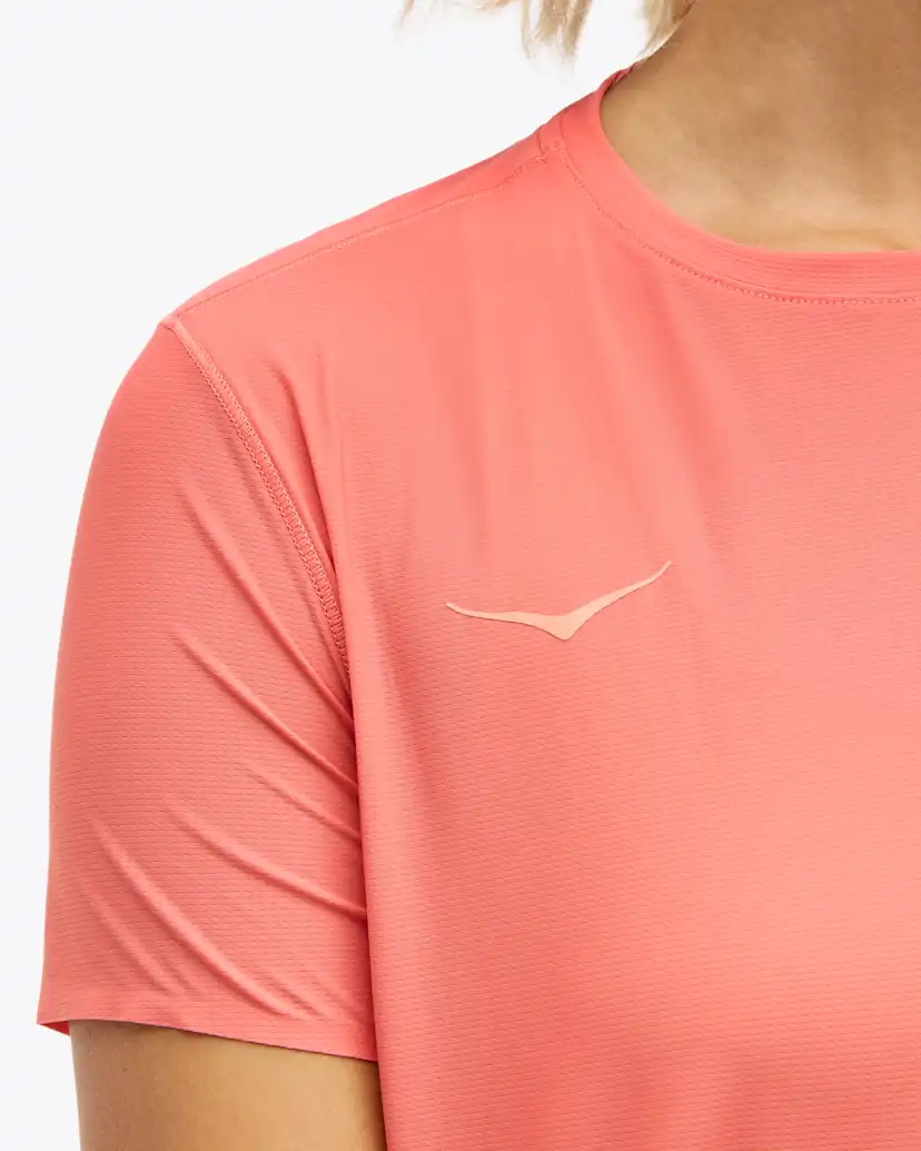 Женские топы Hoka Airolite Run Short Sleeve — фото 5