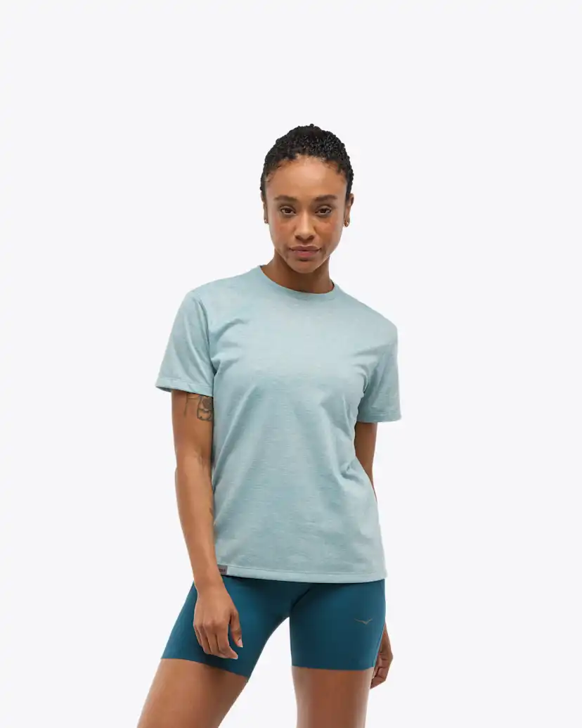 Женские топы Hoka GlideTech Short Sleeve