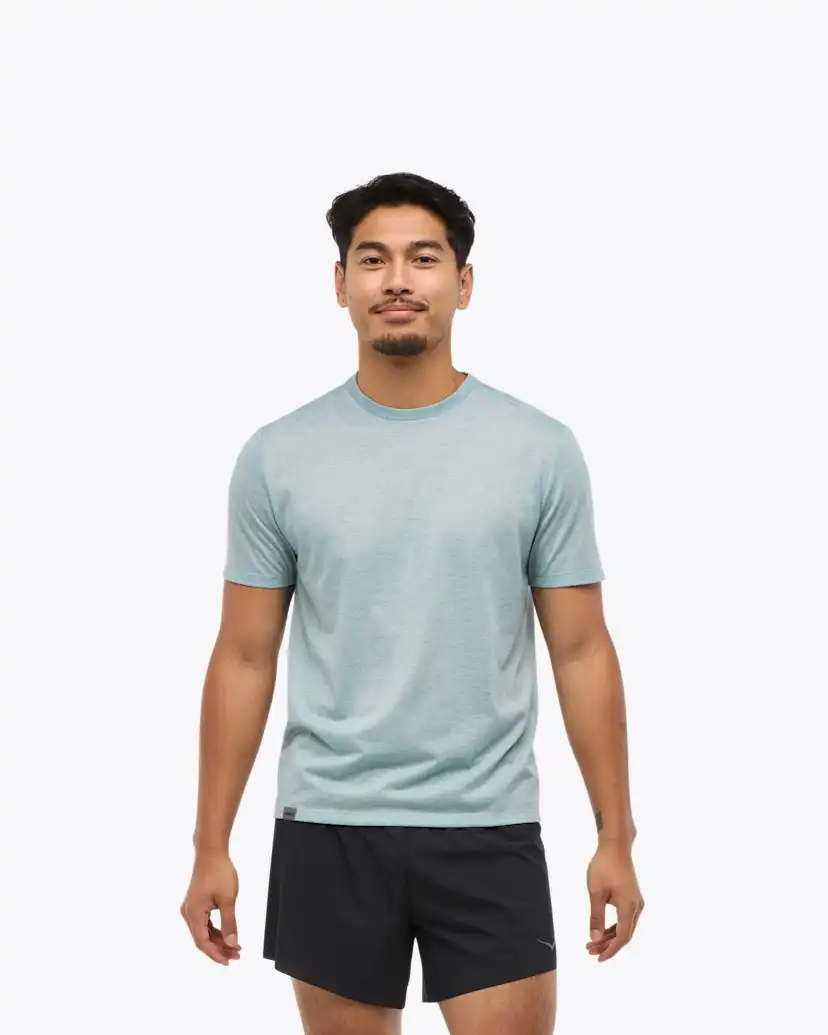 Мужские топы Hoka GlideTech Short Sleeve