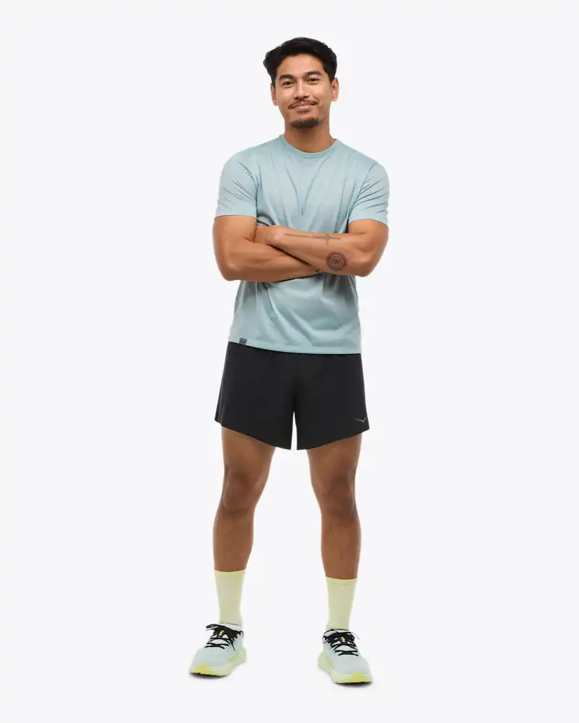 Мужские топы Hoka GlideTech Short Sleeve — фото 3