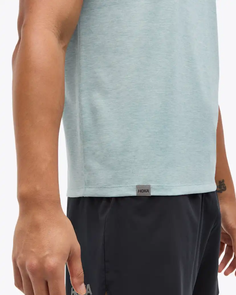 Мужские топы Hoka GlideTech Short Sleeve — фото 5