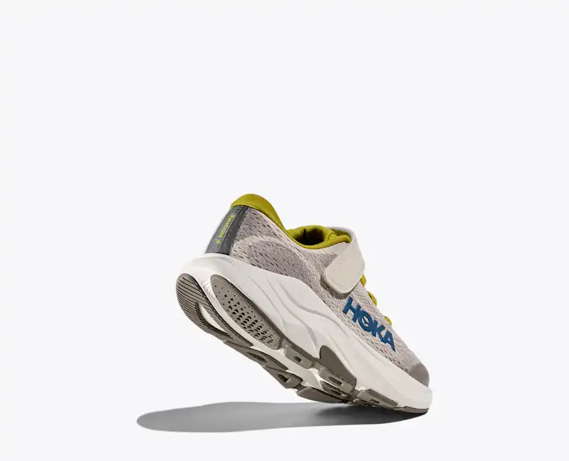 Детские кроссовки Hoka Rincon 4, цвет: Берёзовый / Серый — фото 4