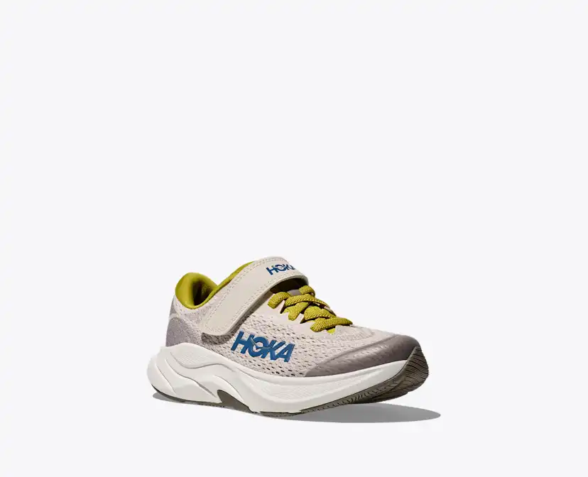 Детские кроссовки Hoka Rincon 4, цвет: Берёзовый / Серый — фото 6