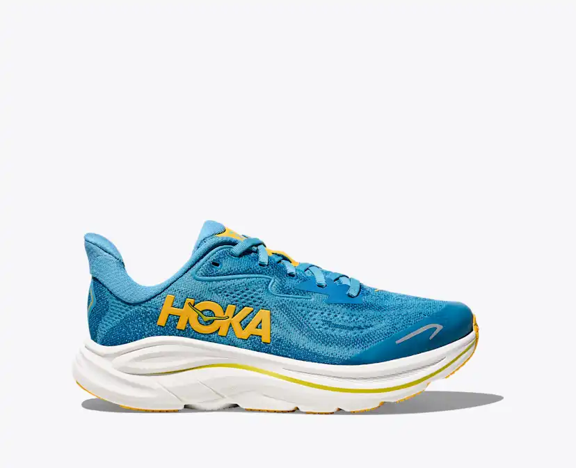 Детские кроссовки HOKA Clifton 10, цвет: Синий / Foggy Night