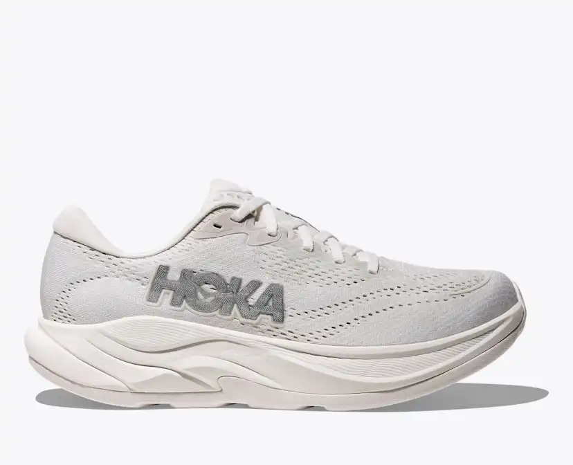 hoka all white womens