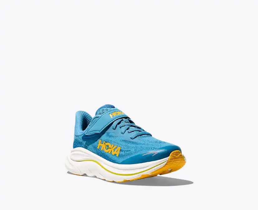Детские кроссовки Hoka Clifton 10, цвет: Синий — фото 6