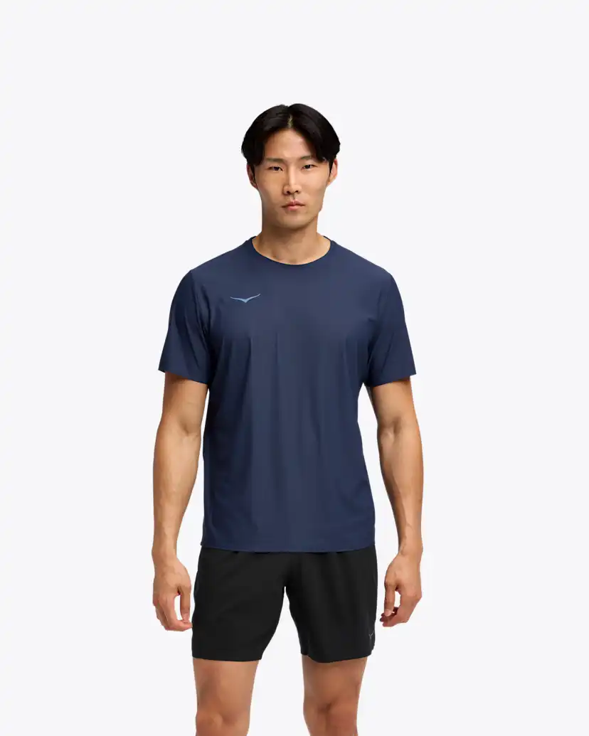Blue Tops & T-Shirts | Running Tops: Shirts, Long Sleeves, Hoodies