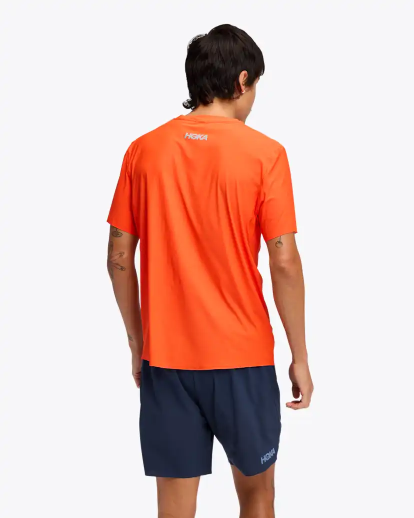 Мужские топы Hoka Airolite Short Sleeve 2.0 — фото 2