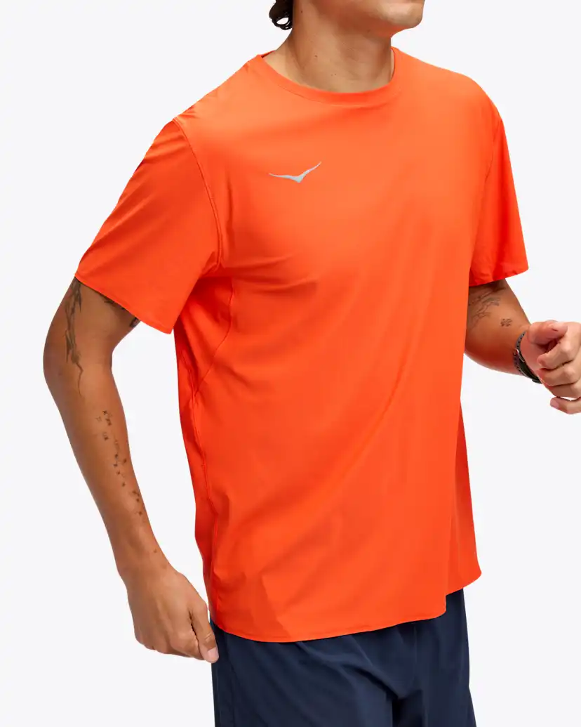 Мужские топы Hoka Airolite Short Sleeve 2.0 — фото 4