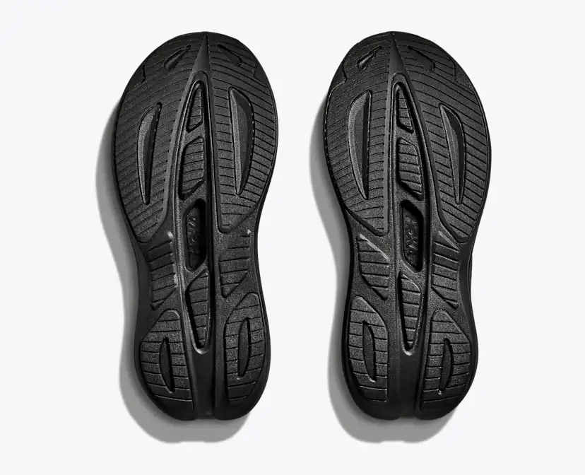 Женские кроссовки Hoka Skyward Laceless без шнурков, цвет: Чёрный — фото 7