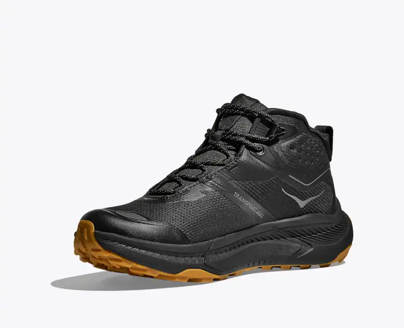 Обувь Hoka Transport Hike GTX, цвет: Чёрный — фото 3