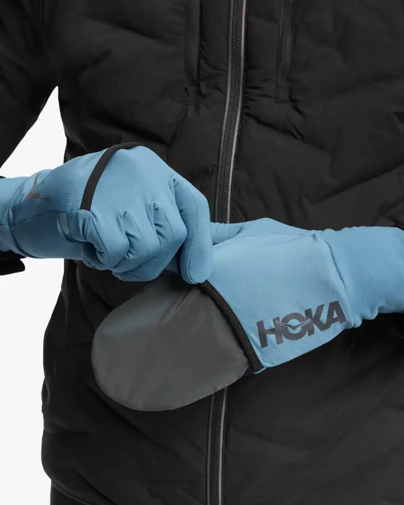 Мужские перчатки Hoka ColdSnap Fleece Gloves — фото 3