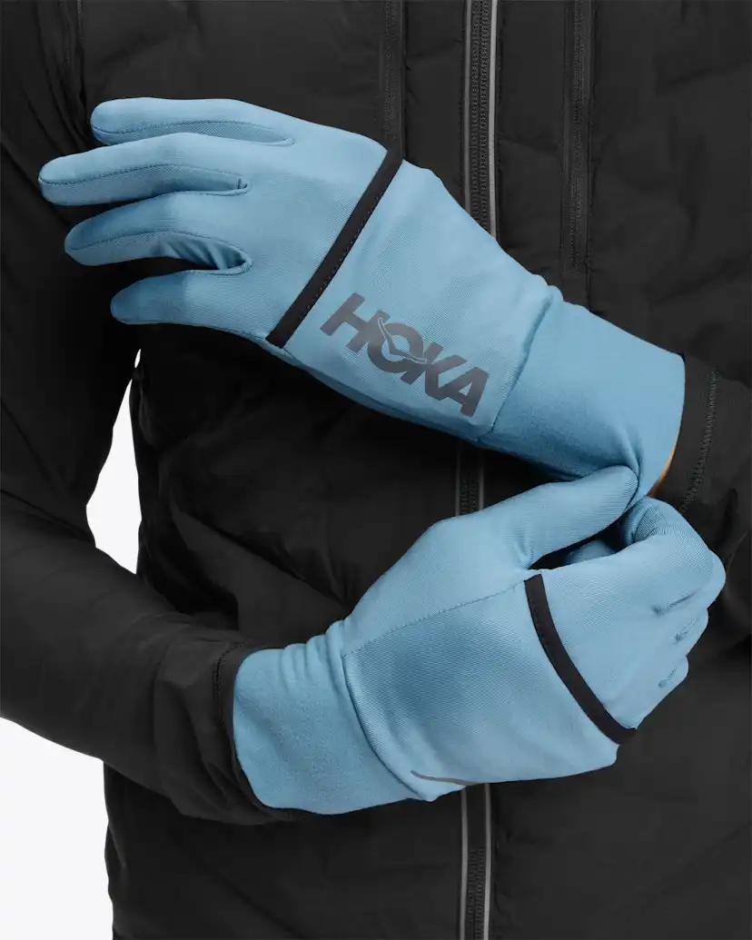 Мужские перчатки Hoka ColdSnap Fleece Gloves — фото 2