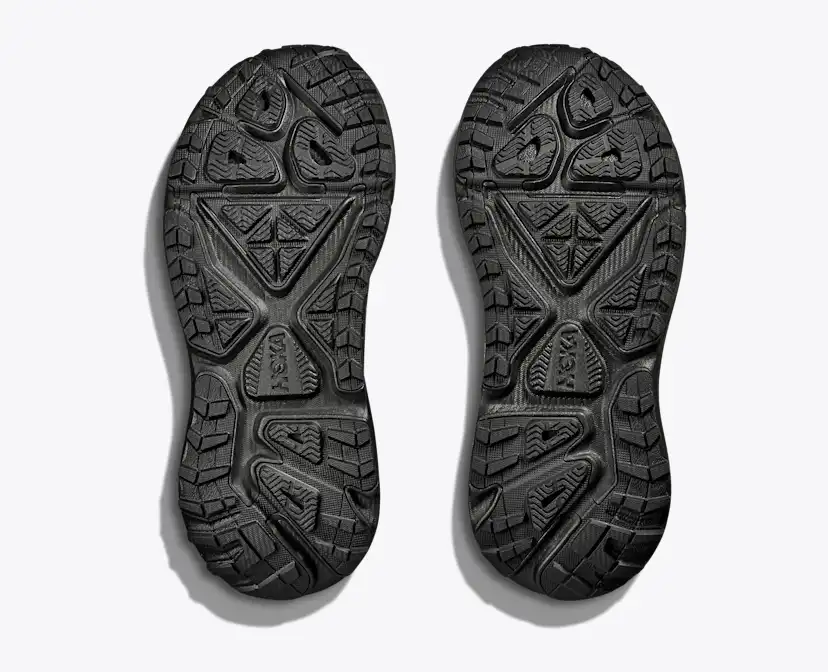 Мужские кроссовки HOKA Stinson One7, цвет: Чёрный / Серебряный — фото 7